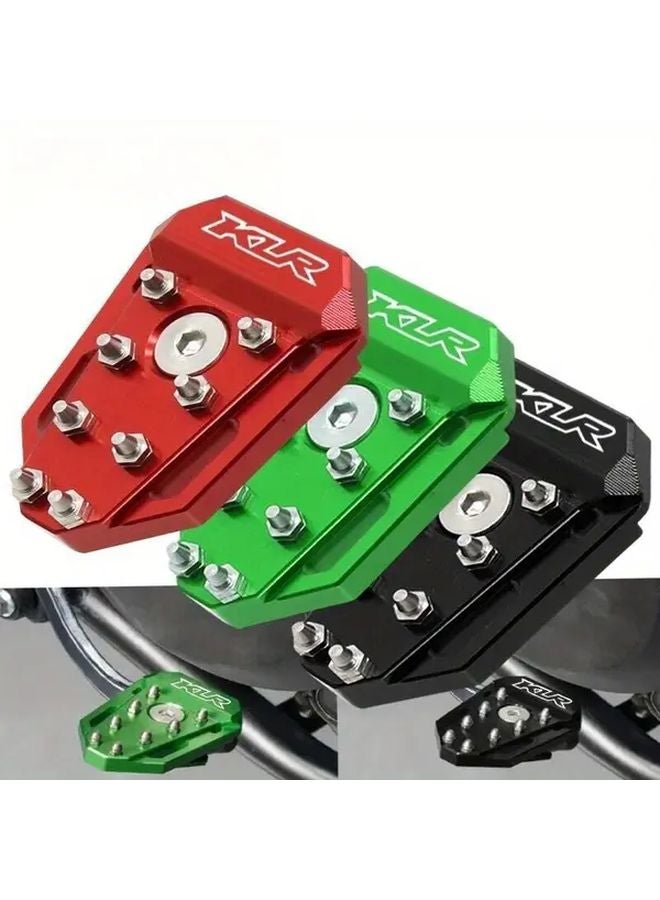 Kawasaki KLR 650 KLR650 E Aluminum Brake Lever Peg Pedal Footboard Black Red Green - Image 1